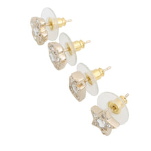 将图像加载到图库查看器中,CHANEL Mini earrings set of 4ABF373 Metal Rhinestone