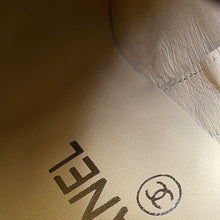 将图像加载到图库查看器中,CHANEL CC Logo short boots BlackG34203 Patent Leather Leather Size 37.5C