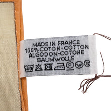 Load image into Gallery viewer, HERMES Petit Carre Gavroche Electric Size 45 Orange/Multicolor Cotton100%