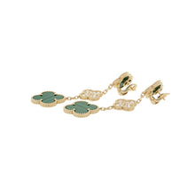 Load image into Gallery viewer, Van Cleef & Arpels Magic Alhambra Earring 3 MotifVCARO9II00 18K Yellow Gold