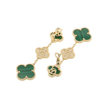 Load image into Gallery viewer, Van Cleef & Arpels Magic Alhambra Earring 3 MotifVCARO9II00 18K Yellow Gold