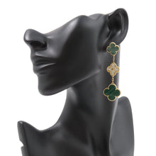 Load image into Gallery viewer, Van Cleef & Arpels Magic Alhambra Earring 3 MotifVCARO9II00 18K Yellow Gold