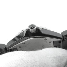 将图像加载到图库查看器中,CHANEL J12 W33mm Ceramic Stainless Steel Black DialH1625