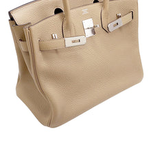 将图像加载到图库查看器中,HERMES Birkin Beige Marfa Togo Leather Size 30