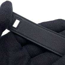 Load image into Gallery viewer, HERMES Kelly Twist Bracelet Small Kelly Twist PM Size T2 BlackH011078CC89 Swift Leather