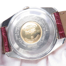 将图像加载到图库查看器中,SEIKO King SEIKO Day-Date W36mm Gold Leather Cap Silver Dial5626-7040