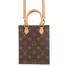 将图像加载到图库查看器中,LOUIS VUITTON Petit Sac Plat BrownM69442 Monogram