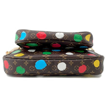 将图像加载到图库查看器中,LOUIS VUITTON LV x YK Multi・Pochette Accessoires RedM46385 Monogram Painted Dot