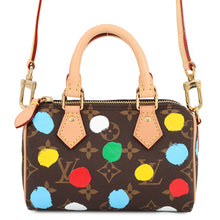 Load image into Gallery viewer, LOUIS VUITTON LV X YK Nano Speedy RedM81979 Monogram Painted Dot Size Nano