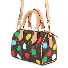 Load image into Gallery viewer, LOUIS VUITTON LV X YK Nano Speedy RedM81979 Monogram Painted Dot Size Nano