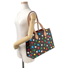 将图像加载到图库查看器中,LOUIS VUITTON LVxYK Onthego RedM46379 Monogram Painted Dot Size MM