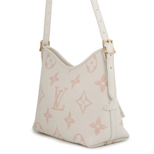 Load image into Gallery viewer, LOUIS VUITTON Carryall Zip NM White/PinkM24141 Bicolor Monogram Empreinte Leather Size PM