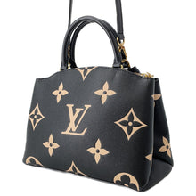 Load image into Gallery viewer, LOUIS VUITTON Petit Palais Noir/BeigeM58913 Bicolor Monogram Empreinte Leather Size PM