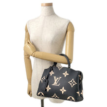 Load image into Gallery viewer, LOUIS VUITTON Petit Palais Noir/BeigeM58913 Bicolor Monogram Empreinte Leather Size PM