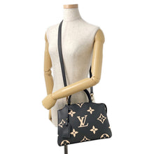 Load image into Gallery viewer, LOUIS VUITTON Petit Palais Noir/BeigeM58913 Bicolor Monogram Empreinte Leather Size PM