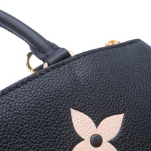 Load image into Gallery viewer, LOUIS VUITTON Petit Palais Noir/BeigeM58913 Bicolor Monogram Empreinte Leather Size PM