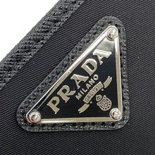 Load image into Gallery viewer, PRADA Re-Nylon Compact Wallet Black2ML049 Nylon/Leather