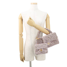 Load image into Gallery viewer, CHANEL Parent-child Bag Purple Tweed