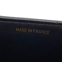 将图像加载到图库查看器中,CHANEL Chevron Flap ChainShoulder Bag Black Caviar Leather