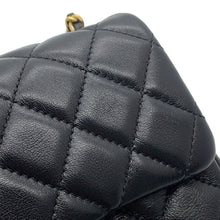 将图像加载到图库查看器中,CHANEL Matelasse ChainShoulder Bag BlackAS1786 Lambskin Size Mini