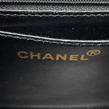 Load image into Gallery viewer, CHANEL Matelasse Single Flap ChainShoulder Bag Black Caviar Leather Size 25