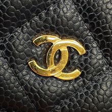 将图像加载到图库查看器中,CHANEL Matelasse Chain wallet BlackAP0250 Caviar Leather