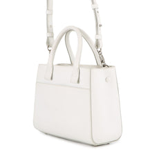 将图像加载到图库查看器中,CHANEL Neo Executive 2WAY Handbag WhiteA69929 Leather Size Small