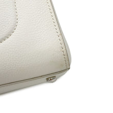 将图像加载到图库查看器中,CHANEL Neo Executive 2WAY Handbag WhiteA69929 Leather Size Small