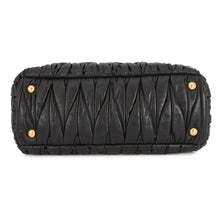 将图像加载到图库查看器中,MIUMIU Matelasse 2-Way Handbag BlackRL0055 Leather
