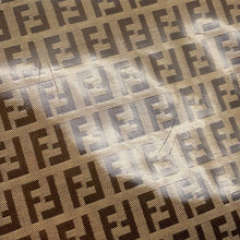 Load image into Gallery viewer, FENDI Zucchino Shoulder Bag Beige/Brown Enamel
