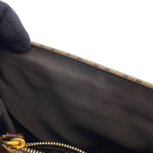 Load image into Gallery viewer, FENDI Zucchino Shoulder Bag Beige/Brown Enamel