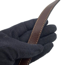 Load image into Gallery viewer, FENDI Zucchino Shoulder Bag Beige/Brown Enamel