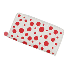 将图像加载到图库查看器中,LOUIS VUITTON LVxYK Zippy Wallet Red/WhiteM81961 Epi Leather/Infinity Dot