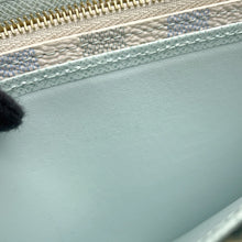 Load image into Gallery viewer, LOUIS VUITTON Zippy wallet Pistachio GreenN40748 Damier Licious