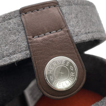 Load image into Gallery viewer, HERMES Sugar box Gray Felt
