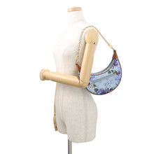 Load image into Gallery viewer, LOUIS VUITTON loop Metalic BlueM21183 Monogram LV garden