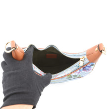 Load image into Gallery viewer, LOUIS VUITTON loop Metalic BlueM21183 Monogram LV garden