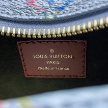 Load image into Gallery viewer, LOUIS VUITTON loop Metalic BlueM21183 Monogram LV garden