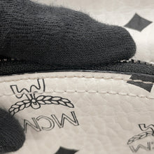 Load image into Gallery viewer, MCM Visetos Stark Backpack White/BlackMMKCSVE02WT001 Leather