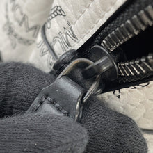 Load image into Gallery viewer, MCM Visetos Stark Backpack White/BlackMMKCSVE02WT001 Leather