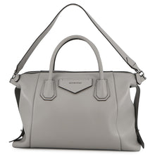 将图像加载到图库查看器中,Givenchy Antigona 2wayBag Gray Leather
