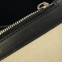 Load image into Gallery viewer, BALENCIAGA Navy Kabas Black/White339933 Canvas Size S