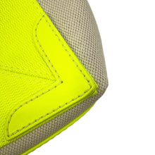 将图像加载到图库查看器中,BALENCIAGA Navy Kabas Yellow/Beige/Black390346 Canvas Size XS