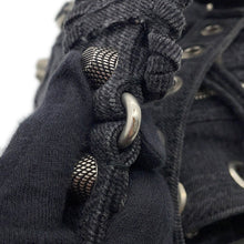 Load image into Gallery viewer, BALENCIAGA Le Cagoule Shoulder Bag Black702431 Denim Size XS