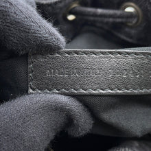 Load image into Gallery viewer, BALENCIAGA Le Cagoule Shoulder Bag Black702431 Denim Size XS