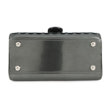 Load image into Gallery viewer, Delvaux Brillon Iron Shield GrayAA0434ARC080KPA Patent Leather Size micro