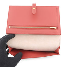 将图像加载到图库查看器中,CELINE Large Strap Multifunction Beige/Red104873 Leather