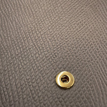 Load image into Gallery viewer, CELINE Medium Strap Wallet Two-Tone Pebble/mineral10B643BRU Grained CalfLeather