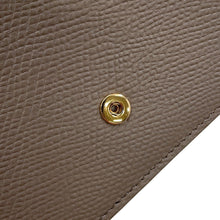 Load image into Gallery viewer, CELINE Medium Strap Wallet Two-Tone Pebble/mineral10B643BRU Grained CalfLeather