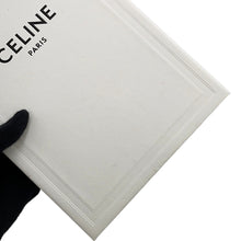 Load image into Gallery viewer, CELINE Medium Strap Wallet Two-Tone Pebble/mineral10B643BRU Grained CalfLeather